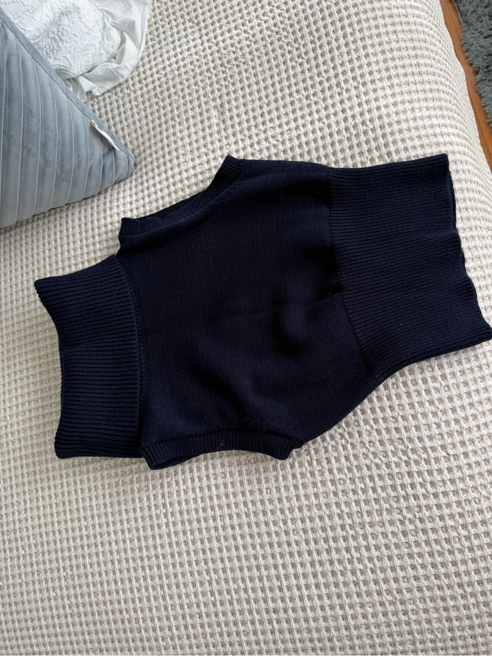 Zara Black Off-the-Shoulder Knit Sweater